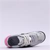 Victoria Saturno Metallic Retro Trainer - Silver Pink